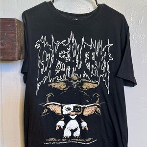 Size L, Brand Disturbia, black T-shirt,